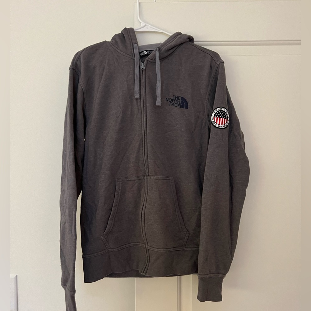 Nortface Zip-Up Hoodie, Size Sm